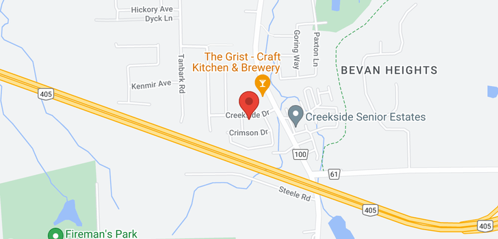 map of 18 CREEKSIDE Drive
